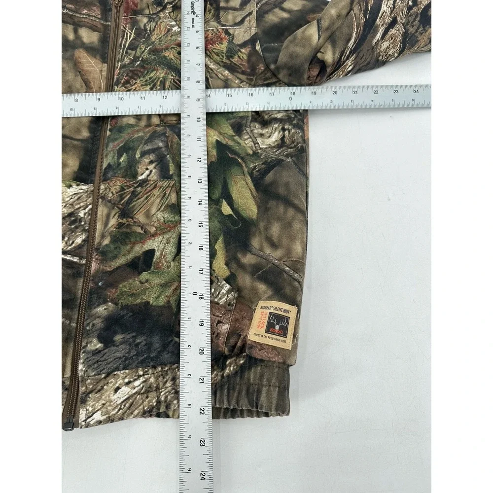 Redhead Silent Hide Lined Real Tree Camouflage Hooded Jacket Youth Large‎